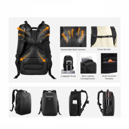 K&F Concept KF4481 Nature Wander 22 l - plecak fotograficzny - szczegóły